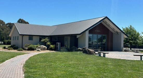 Te Kōhiko, the school's Cultural Learning Centre, built over several years by students in the Level 2 building course